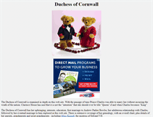 Tablet Screenshot of duchess-of-cornwall.co.uk